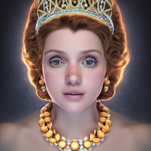 Image similar to stunning award winning hyperrealistic hdr 8 k highly detailed portrait photo of princess daisy as a real human