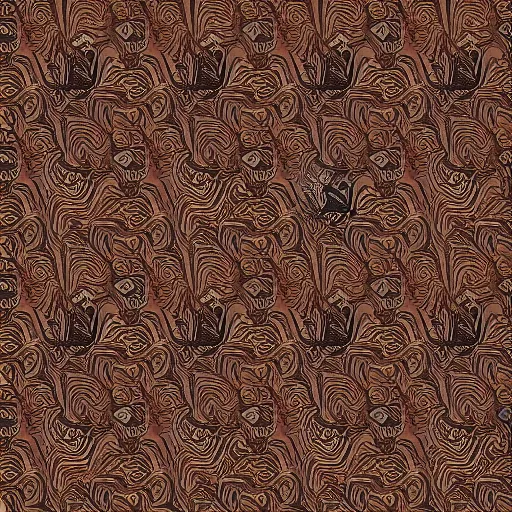 Image similar to batik hoodie pattern, dark brown, trendsetter, fashion of the year, fiction, stability, intricate, elegant, 8 k, uhd, justify, artstation, concept art, matte, sharp focus, illustration, consistent, highly detailed object content, proportional object content