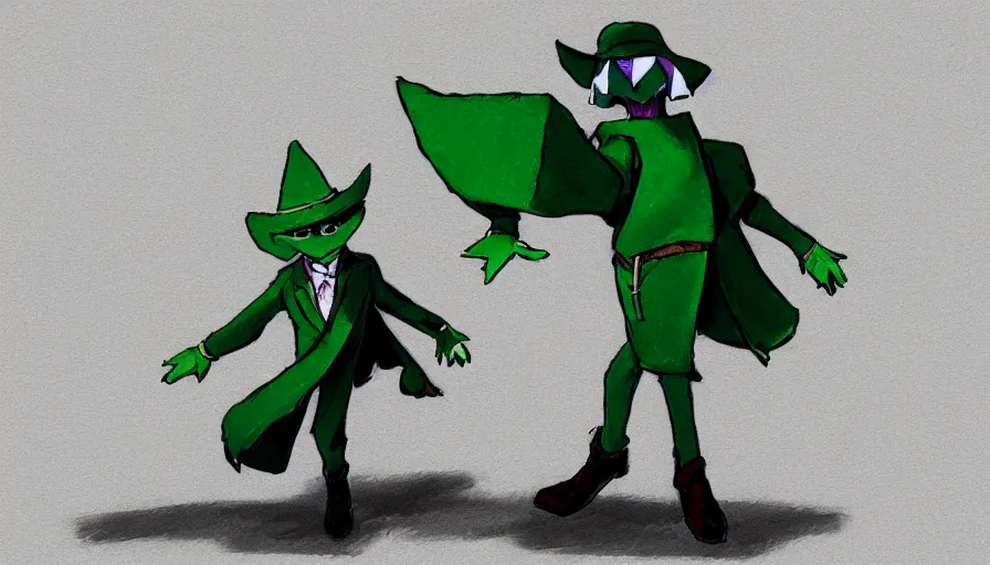 Prompt: ''ralsei from deltarune in court with saul goodman, digital art, concept art, high quality, 4 k''