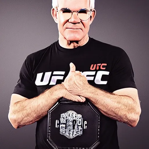 Image similar to steve martin in the ufc