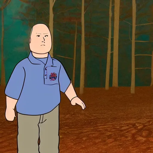 Prompt: we all know where Bobby Hill was on January 6th