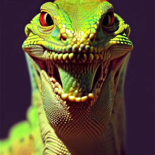 Prompt: intricate beautiful hyperreal portrait of lizard lizard lizard lizard lizard lizard jesus, close up shot, 8 k, art by irakli nadar, hyperrealism, hyperdetailed, ultra realistic