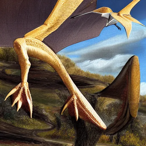 Prompt: pterodactyl and el capital, photograph, ultra realistic, high definition