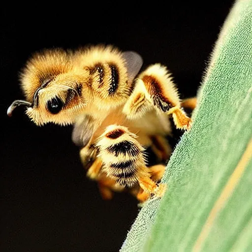 Image similar to photo of world ’ s smallest cat the size of a honeybee