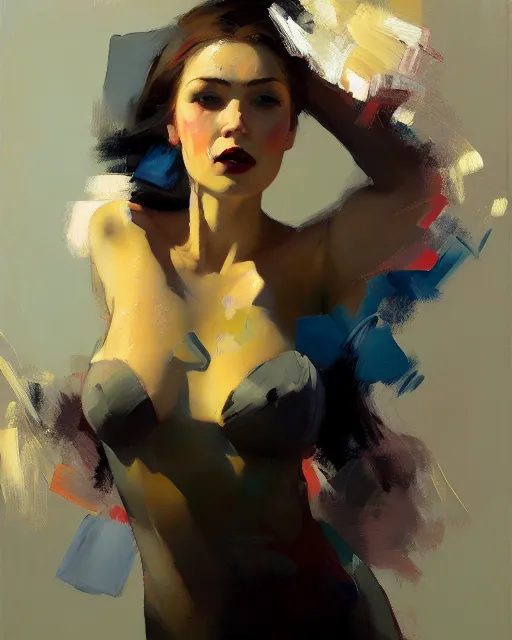 Image similar to benefit of all, ill of none, ( impressionistic oil painting by malcom liepke ), alexi zaitsev, craig mullins, melinda matyas, tooth wu, wlop, denis sarazhin, bold brushstrokes, highly detailed, award winning, textured, masterpiece