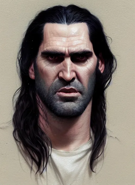 Image similar to highly detailed portrait of peter steele in gta v, stephen bliss, unreal engine, fantasy art by greg rutkowski, loish, rhads, ferdinand knab, makoto shinkai and lois van baarle, artgerm, pixar, ilya kuvshinov, rossdraws, tom bagshaw, global illumination, radiant light, detailed and intricate environment