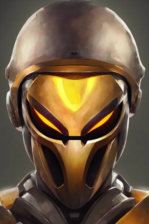 Image similar to epic mask helmet robot ninja portrait stylized as fornite style game design fanart by concept artist gervasio canda, behance hd by jesper ejsing, by rhads, makoto shinkai and lois van baarle, ilya kuvshinov, rossdraws global illumination radiating a glowing aura global illumination ray tracing hdr render in unreal engine 5