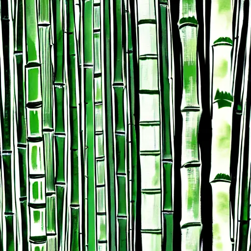 Image similar to bamboo, Hiroaki Tsutsumi style