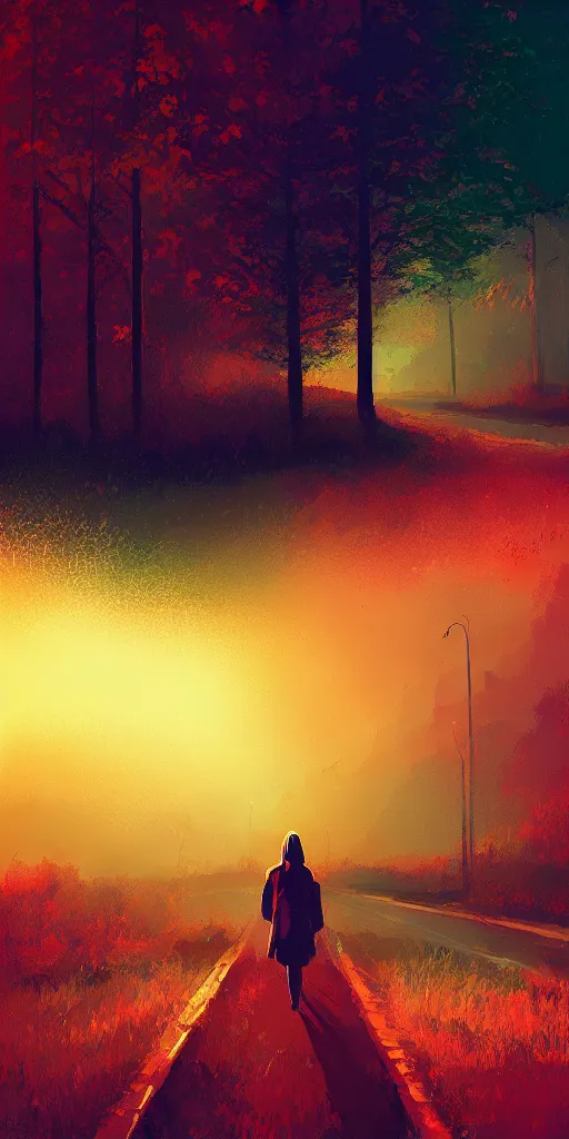 Image similar to a person going through withdrawals by alena aenami