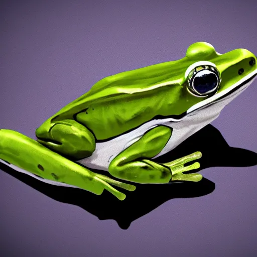 Image similar to frog - shaped pistol concept art 4 k