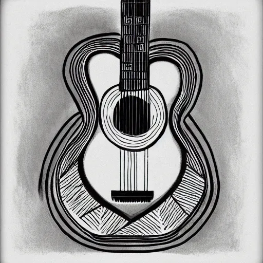 Guitars Drawings for Sale - Pixels Merch