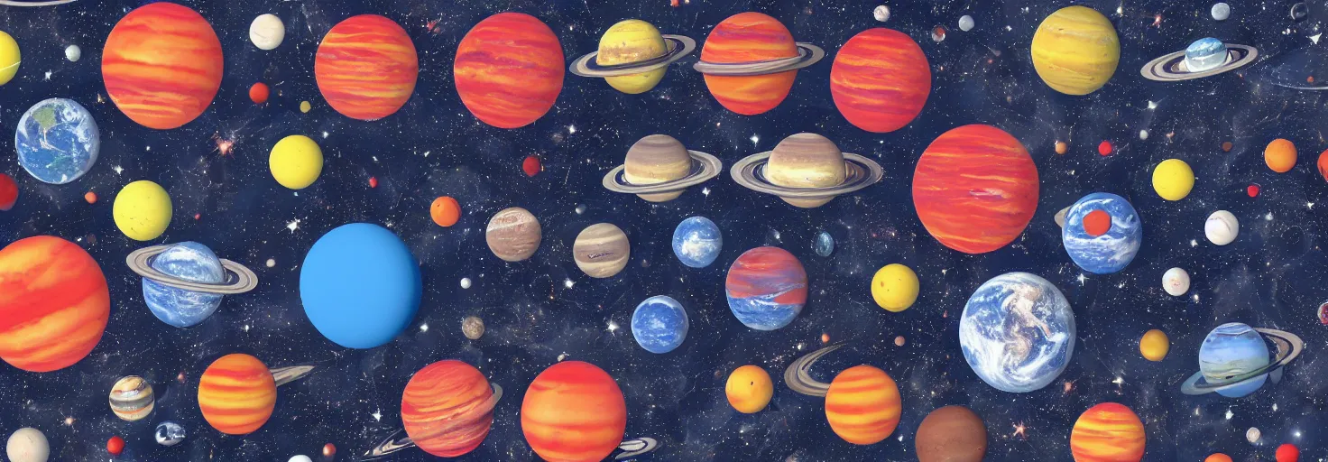 Image similar to Planet Earth in space with plenty of clowns living on it