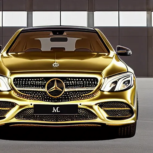 Gold is the Matter: Mercedes S Class Boasts Amazing Wrapping —   Gallery