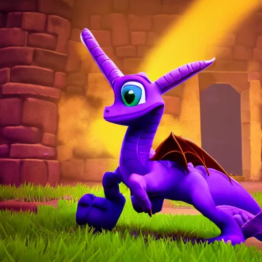 Image similar to photo of spyro