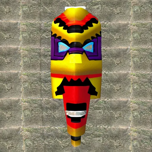 Image similar to tileable tribal totem pole texture, banjo kazooie, n 6 4, ps 1, game texture