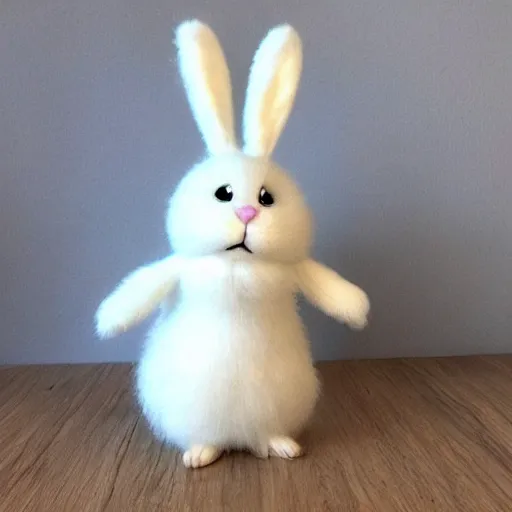 Prompt: fluffy bunny by pixar