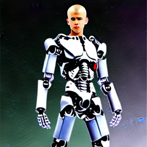 Image similar to genos cyborg real photo