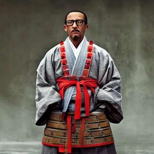 Prompt: gustavo fring as a samurai