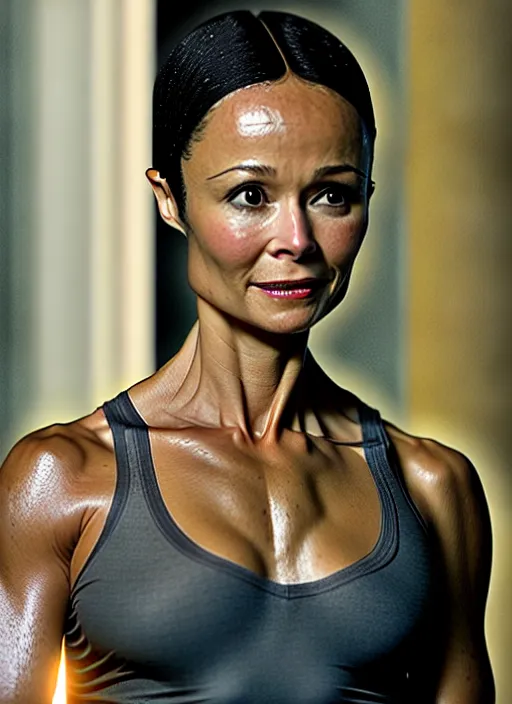 Prompt: 4 k still of thandiwe newton as superhirl, photorealistic, 8 k hd resolution