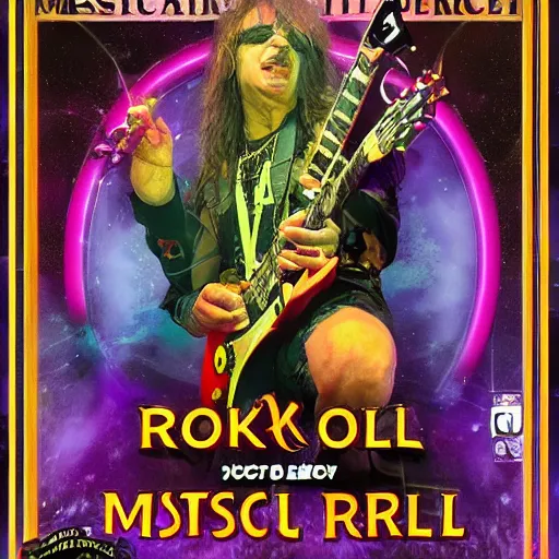 Image similar to rock n roll mystic