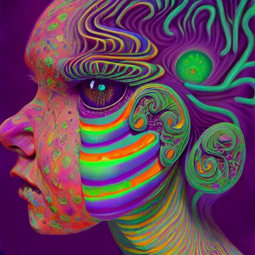 Image similar to an extremely psychedelic portrait of a cake, surreal, lsd, face, detailed, intricate, elegant, lithe, highly detailed, digital painting, artstation, concept art, smooth, sharp focus, illustration