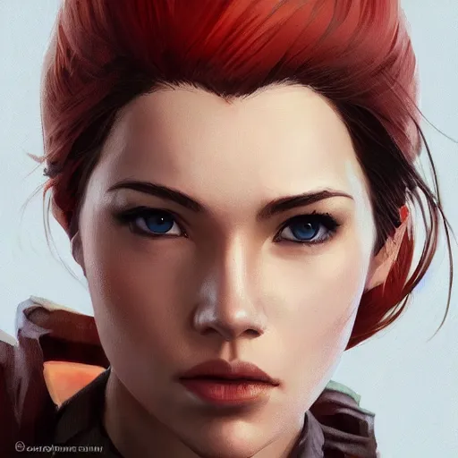 Image similar to portrait of eva zu beck, smooth, sharp focus, graphic novel, art by artgerm and greg rutkowski and pepe larraz,