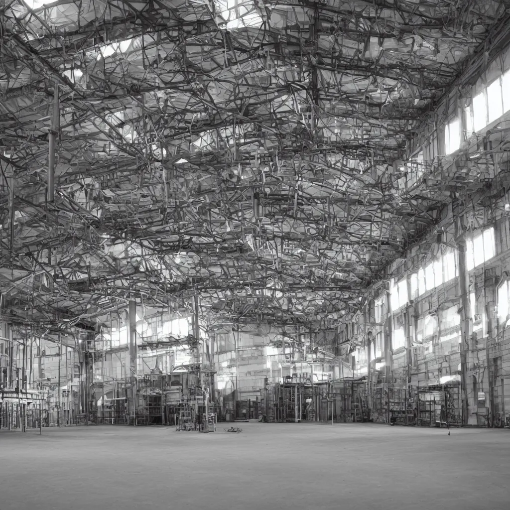 Image similar to industrial hall