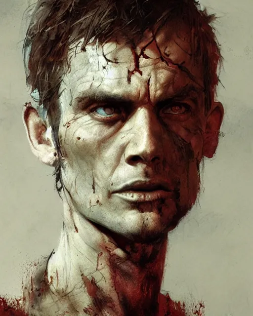 Prompt: hyper realistic photo portrait dried out zombie cinematic, greg rutkowski, james gurney, mignola, craig mullins, brom