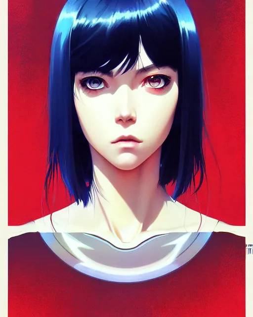 Image similar to dead inside!!!, fine - face, audrey plaza, realistic shaded perfect face, fine details. anime. realistic shaded lighting poster by ilya kuvshinov katsuhiro otomo ghost - in - the - shell, magali villeneuve, artgerm, jeremy lipkin and michael garmash and rob rey