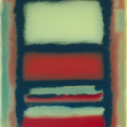 Image similar to a mark rothko painting