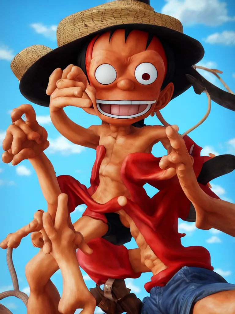 Monkey D. Luffy Render, One Piece