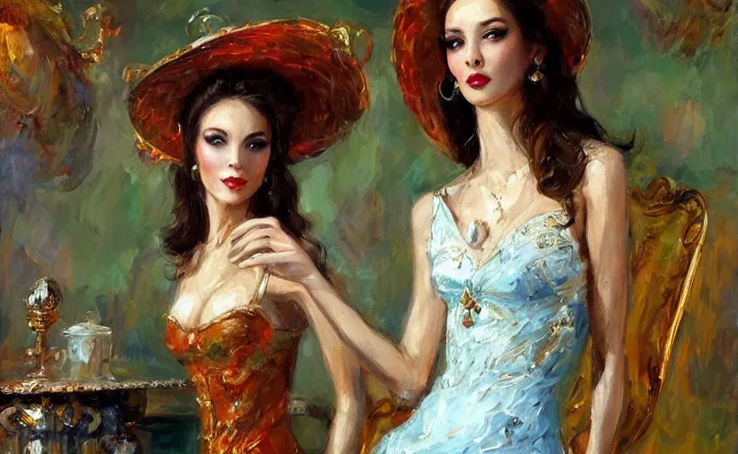 Image similar to Alchemy mantis. By Konstantin Razumov, highly detailded