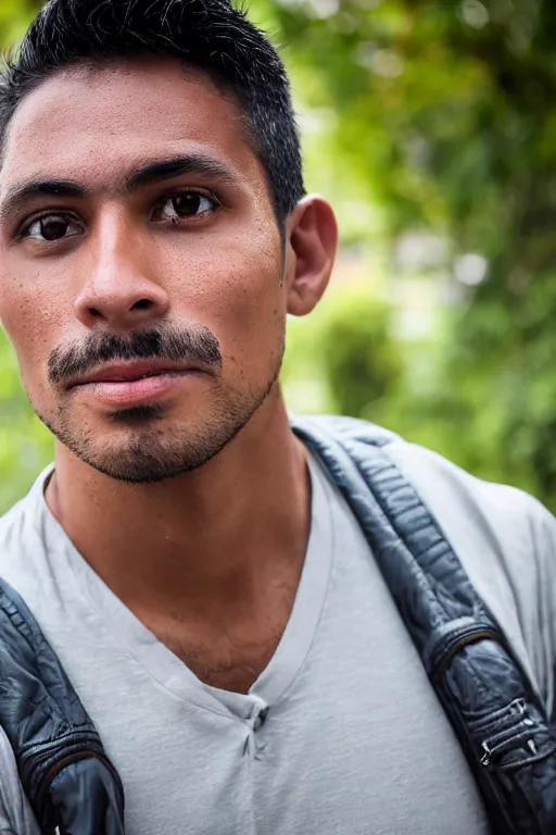 beautiful photo of a very handsome peruvian man in his | Stable ...