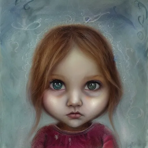Image similar to painting by nicoletta ceccoli, 2012
