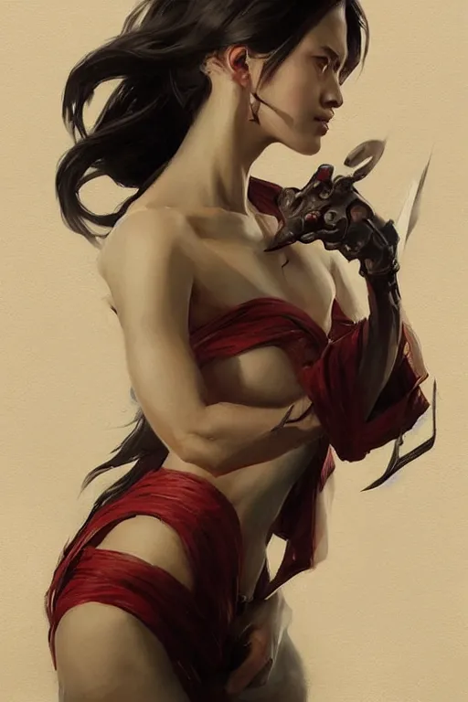 Image similar to monster, taoism, character design, painting by greg rutkowski, j. c. leyendecker, artgerm