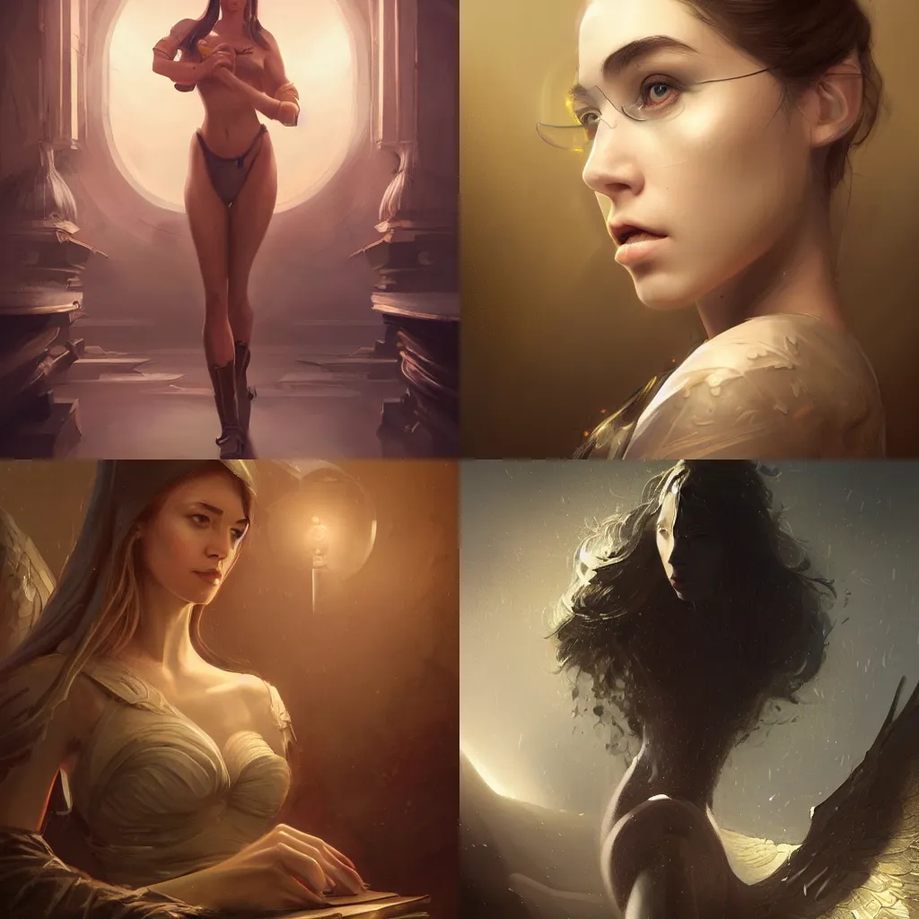 Prompt: a heavy set university professor teaches computer science, character concept art, fantasy, illustration, body proportion study, artstation, cinematic lighting, hyperdetailed, cgsociety, 8k Resolution, high resolution, Charlie Bowater, Tom Bagshaw, Tom Richmond, insanely detailed and intricate, beautiful, elegant, golden ratio, royal swan insignia in background