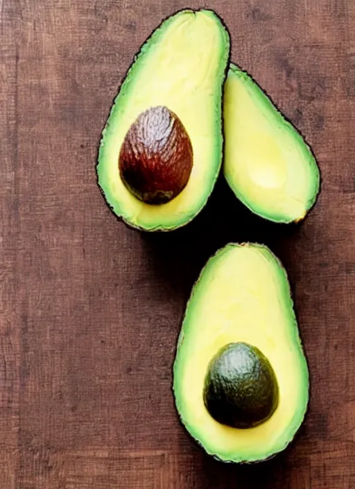 Image similar to jeff goldblum inside avocado