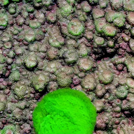 Prompt: algae monster
