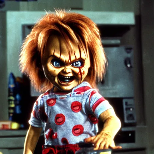 Image similar to Chucky from the movie Child's Play