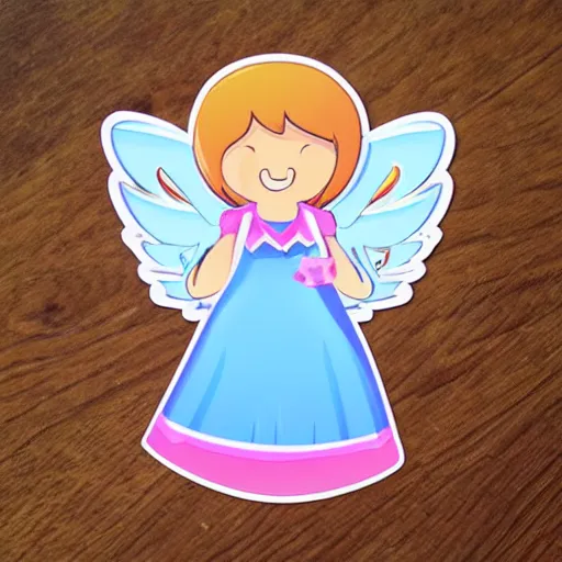Image similar to sticker cute angel