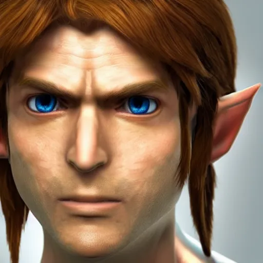 Image similar to stunning award winning hyperrealistic hdr 8 k highly detailed portrait photo of link from the ledgend of zelda as a real human