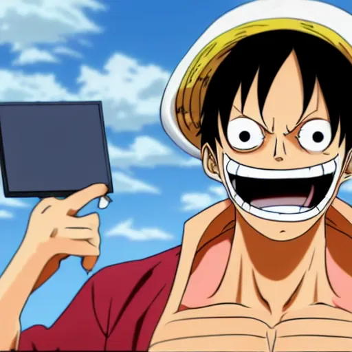Image similar to a portrait of the wifi orthodontist in the style of one piece anime