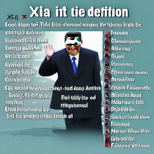 Prompt: xi is a demon