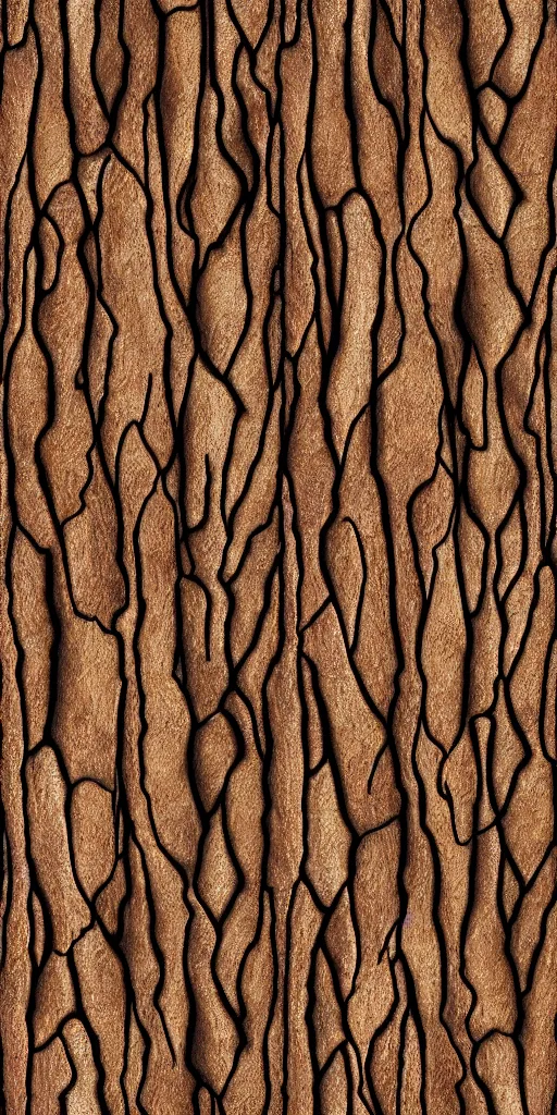 Image similar to A seamless texture of tree bark, 8k, detailed