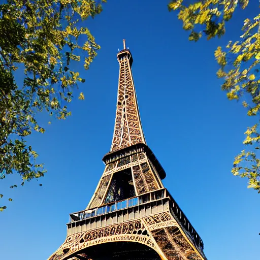 Image similar to eiffel tower flying away