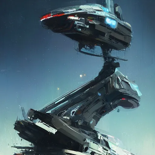 Image similar to futuristic space ship, by Ismail Inceoglu, detailed, mechanical, brushstrokes, future, digital art, sci-fi