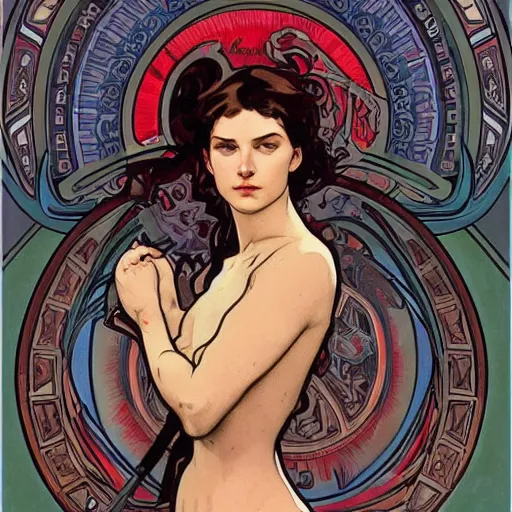 Prompt: daredevil portrait and costume designs, intricate, elegant, highly detailed, digital painting, smooth, sharp focus, illustration, art by alphonse mucha