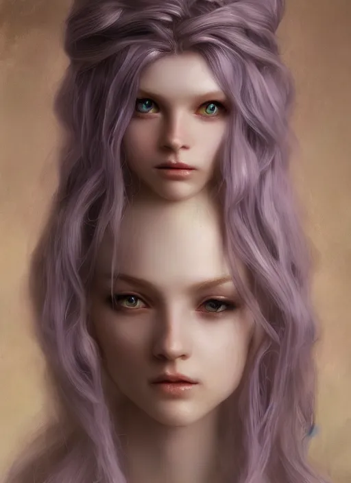 Prompt: pale, beautiful fairy spirit with long hair, pastels, fantasy, elegant, concept art, sharp focus, beautiful face!!, digital art, Hyper-realistic, 4K, Unreal Engine, Highly Detailed, HD, Dramatic Lighting, Beautiful, by Brom, trending on Artstation