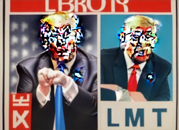 Prompt: donald trump in a communist propaganda poster promoting labour