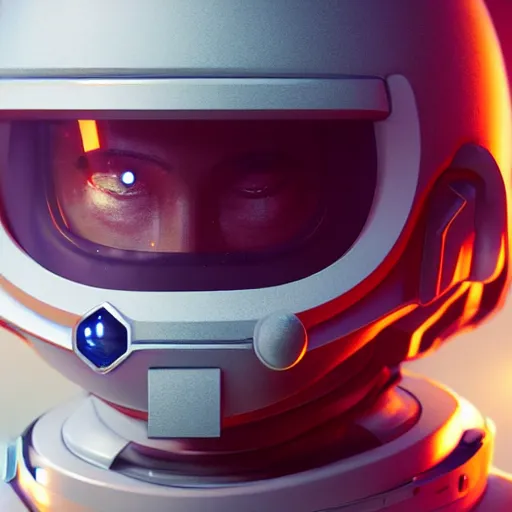 Image similar to futuristic astronaut, space, vaporwave, 8 k ultra realistic, highly detailed, unreal engine, octane render, artstyle of zeenchin and john park